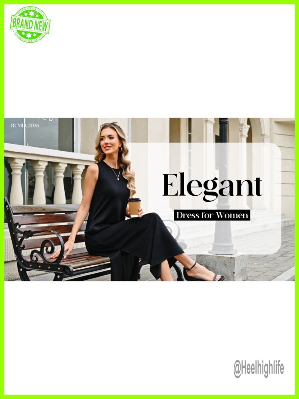 Women's Maxi Side Slit Long Dress with Pockets Casual Flowy - Picture 5 of 6